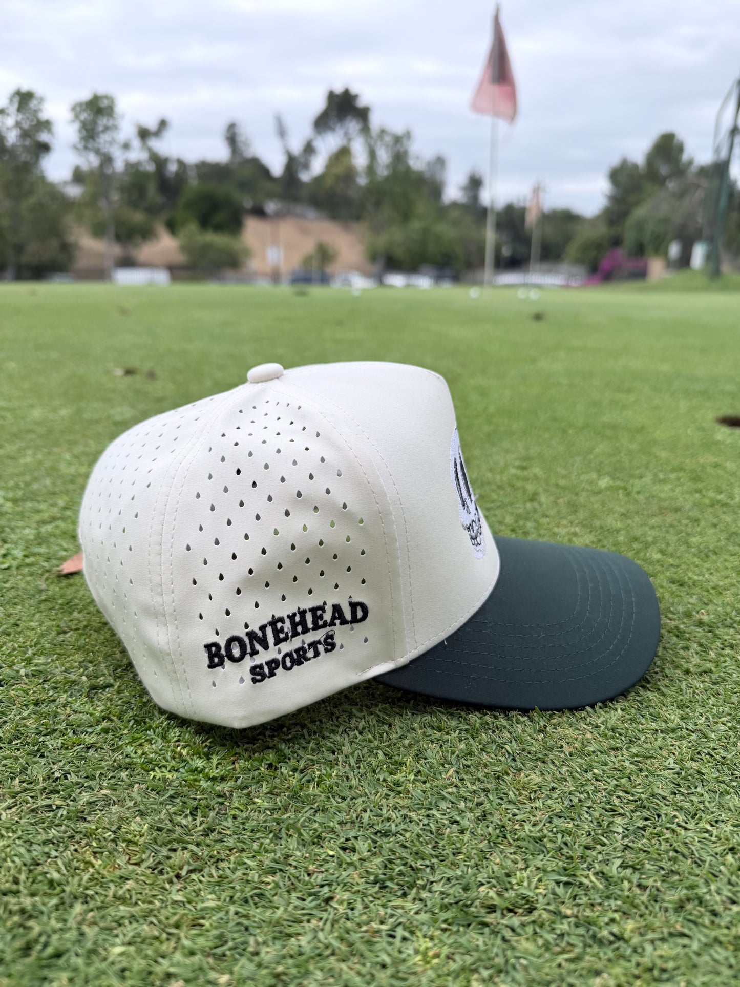 Tan and Green Bonehead